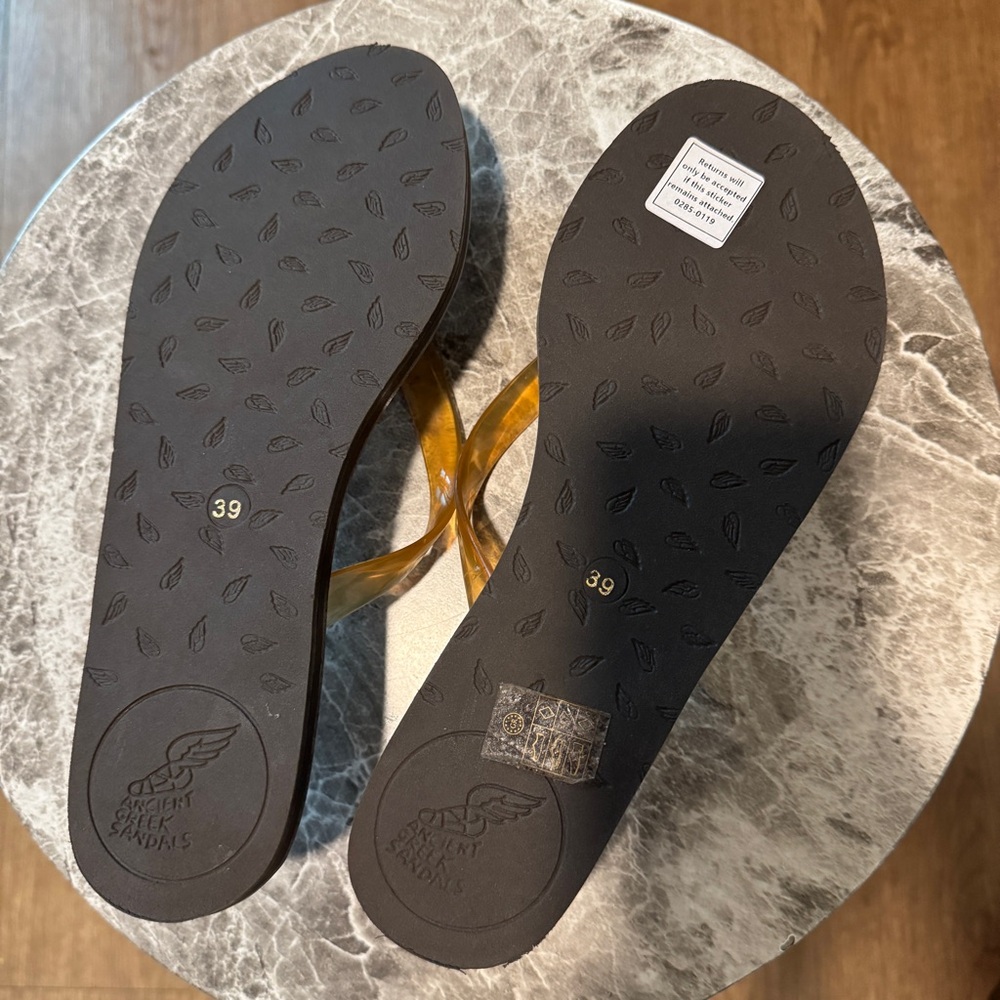 Ancient Greek Saionara jelly flip-flop sandal - Picture 3 of 11